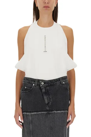 Alexander McQueen Canotta a coste