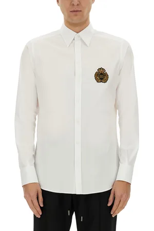 Dolce & Gabbana Camicia con patch araldico