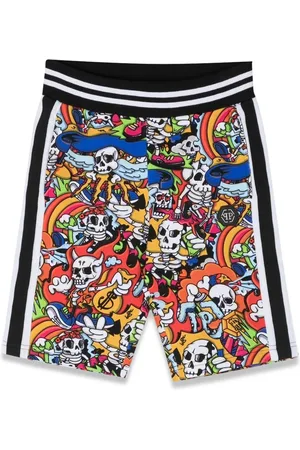 Philipp Plein Bermuda skulls dollars