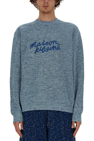 Maison Kitsuné Maglia con logo