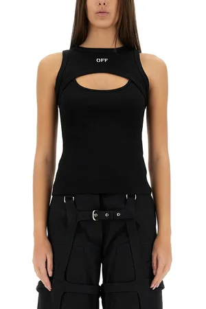 OFF-WHITE Top con ricamo