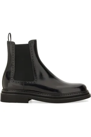 Dolce & Gabbana Stivale in pelle spazzolata