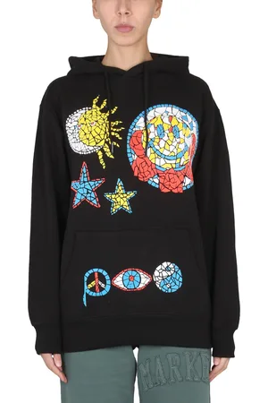 MARKET Felpa varsity hand drawn
