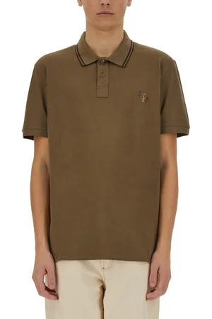 Paul Smith Polo in piqué di cotone
