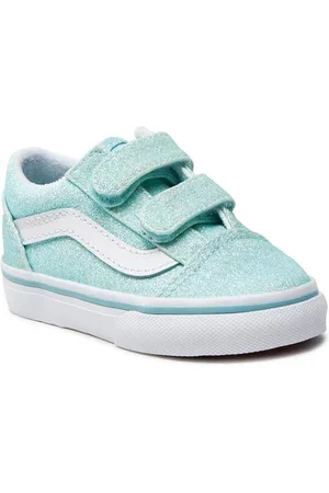 Vans Old skool v glitter pastel blue