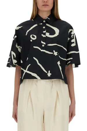ALYSI Camicia polo "printed orchestra"