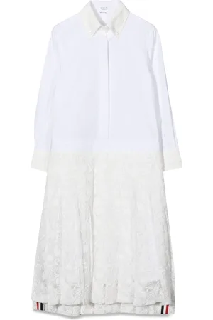 Thom Browne Pleated bottom shirtdress