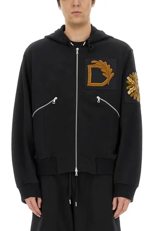 DRIES VAN NOTEN Felpa con ricami