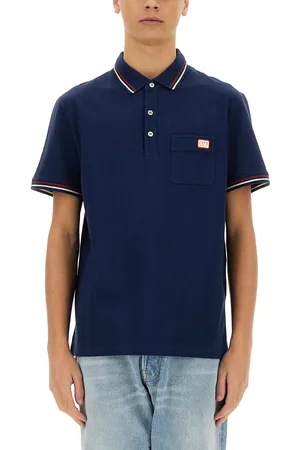 VALENTINO Polo con patch vlogo