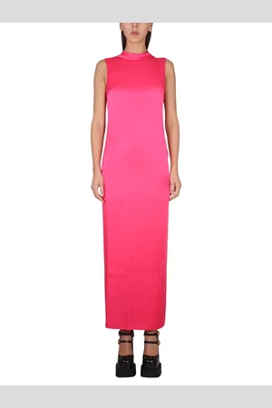 VERSACE Abito lungo con scollo ad anello