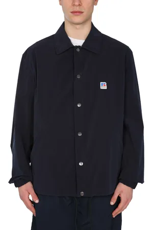 HUGO BOSS Giacca relaxed fit logata x russell athletic
