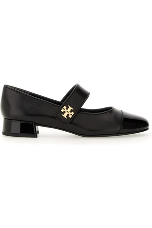 Tory Burch Mary jane con punta a contrasto e tacco