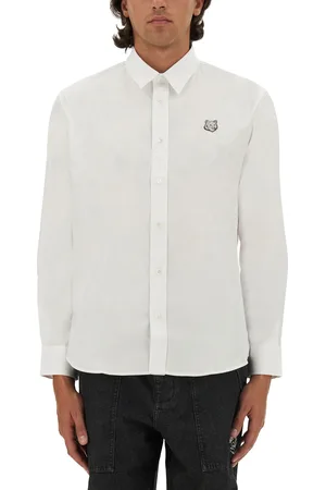 Maison Kitsuné Camicia con patch fox