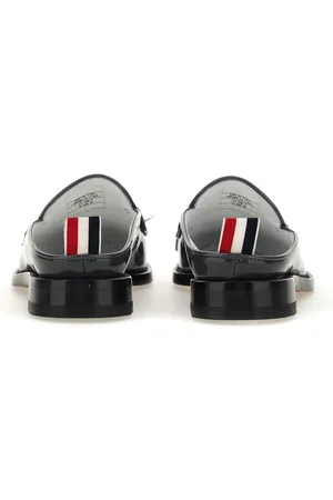 Thom Browne Mocassino kilt varsity penny