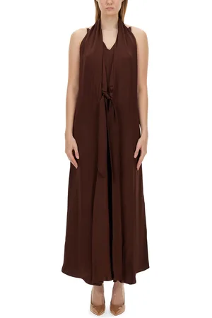 ALYSI Abito in seta crepe