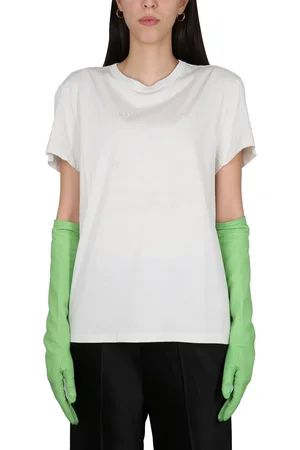 Maison Margiela T-shirt con ricamo logo
