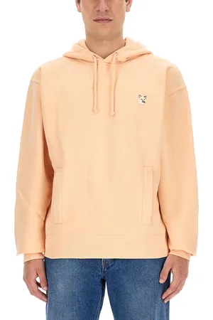 Maison Kitsuné Felpa con patch fox