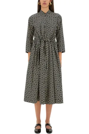 Tory Burch Chemisier lungo in popeline stampato