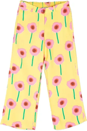 Stella McCartney Pantaloni fiori