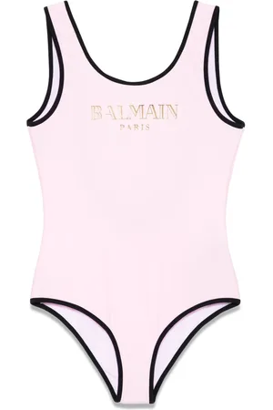 Balmain Costume da bagno con logo