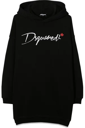 Dsquared2 Abito felpa over con cappuccio