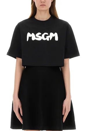 Msgm T-shirt cropped