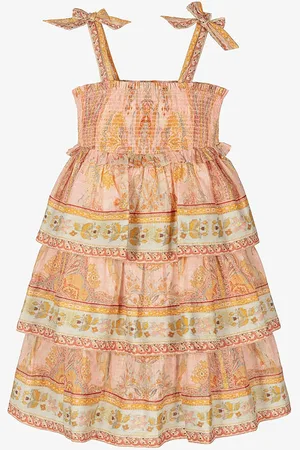 ZIMMERMANN Wylie tiered shirred dress