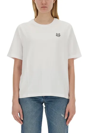 Maison Kitsuné T-shirt con patch fox