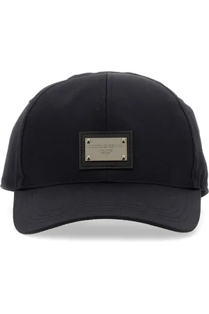 Dolce & Gabbana Cappello baseball con placca logata
