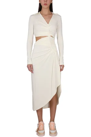 OFF-WHITE Abito con arricciature