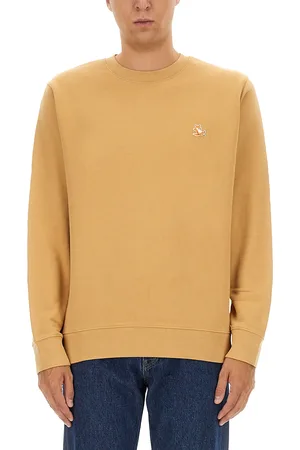 Maison Kitsuné Felpa con patch logo