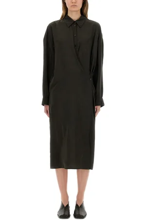LEMAIRE Abito "straight collar twisted"