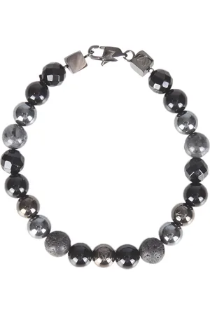 NORTHSKULL Bracciale con gemme multicolore e perline con freccia
