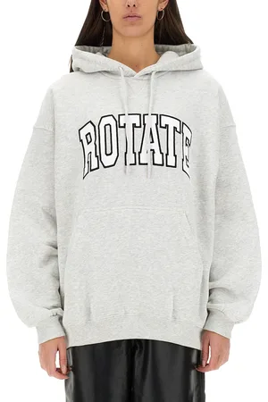 ROTATE Felpa in cotone pesante