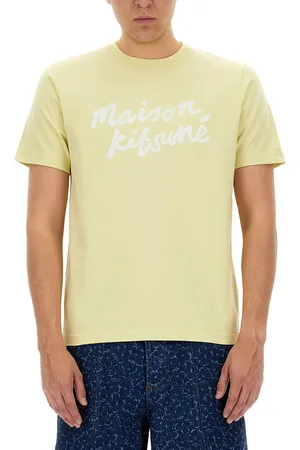 Maison Kitsuné T-shirt con logo