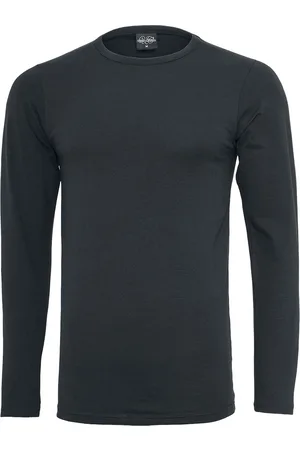 Urban classics Maglia Maniche Lunghe di - Fitted Stretch - S a XXL - Uomo