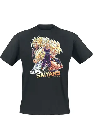 Dragon Ball T-Shirt Gaming di - Z - Super Saiyans - S a XXL - Unisex