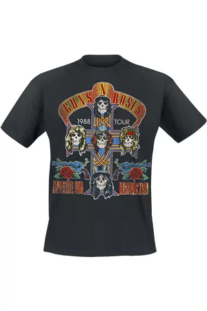Guns N´Roses T-Shirt di - Tour 1988 - S a 5XL - Uomo