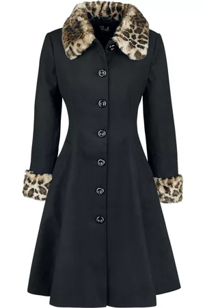 Hell Bunny Cappotti Rockabilly di - Robinson Coat - S - Donna