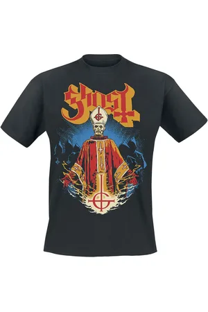 Ghost T-Shirt di - Papa 1 Radiant Ghouls - S a L - Uomo