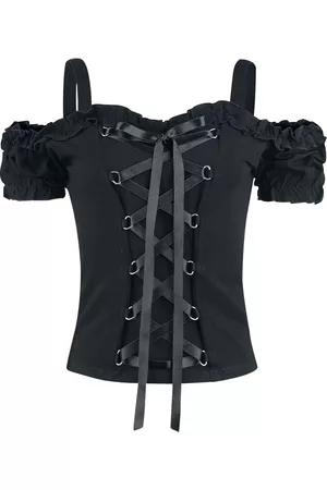 Gothicana T-Shirt Gothic di - Luise - S a 3XL - Donna
