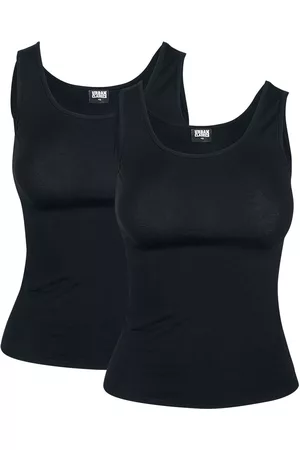 Urban classics Top di - Ladies 2-Pack Basic Stretch Top - XS a 5XL - Donna