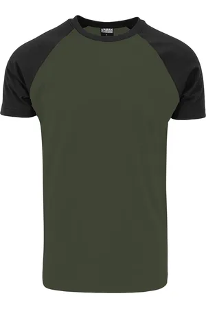 Urban classics T-Shirt di - Raglan Contrast Tee - M a 5XL - Uomo