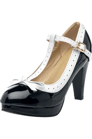 Belsira Tacco alto Rockabilly di - Retro Pumps - EU37 a EU41 - Donna