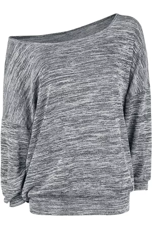 RED by EMP Maglione di - Oversized Melange Wideneck Sweater - S a XXL - Donna