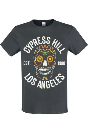 Cypress Hill T-Shirt di - Amplified Collection - Floral Skull - S a XXL - Uomo