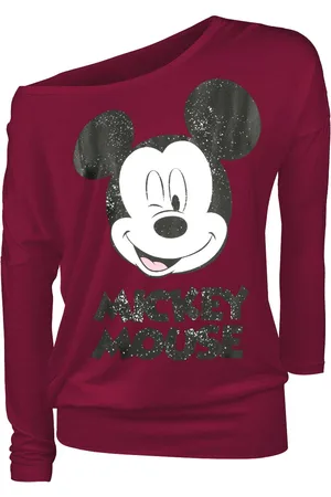 Minnie & Topolino Maglia Maniche Lunghe Disney di - Twinkle - XS a 5XL - Donna