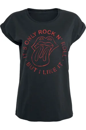 The Rolling Stones T-Shirt di - Vintage Rock N Roll Tongue - S a XXL - Donna