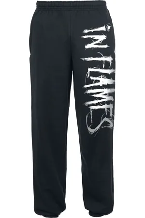 IN FLAMES Pantaloni tuta di - Logo - M a XXL - Uomo