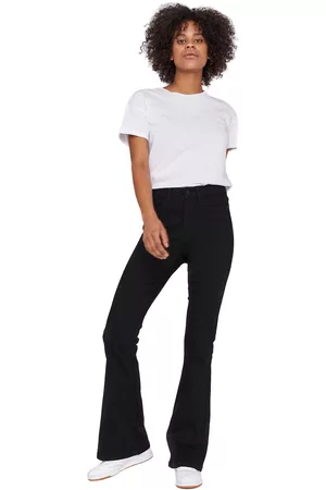 Noisy May Jeans di - Sallie High Waist Flare Jeans - W27L30 a W32L32 - Donna